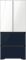 SAMSUNG 17.3 Cu Ft Smart Kimchi & Specialty 4-Door French Door Refrigerator